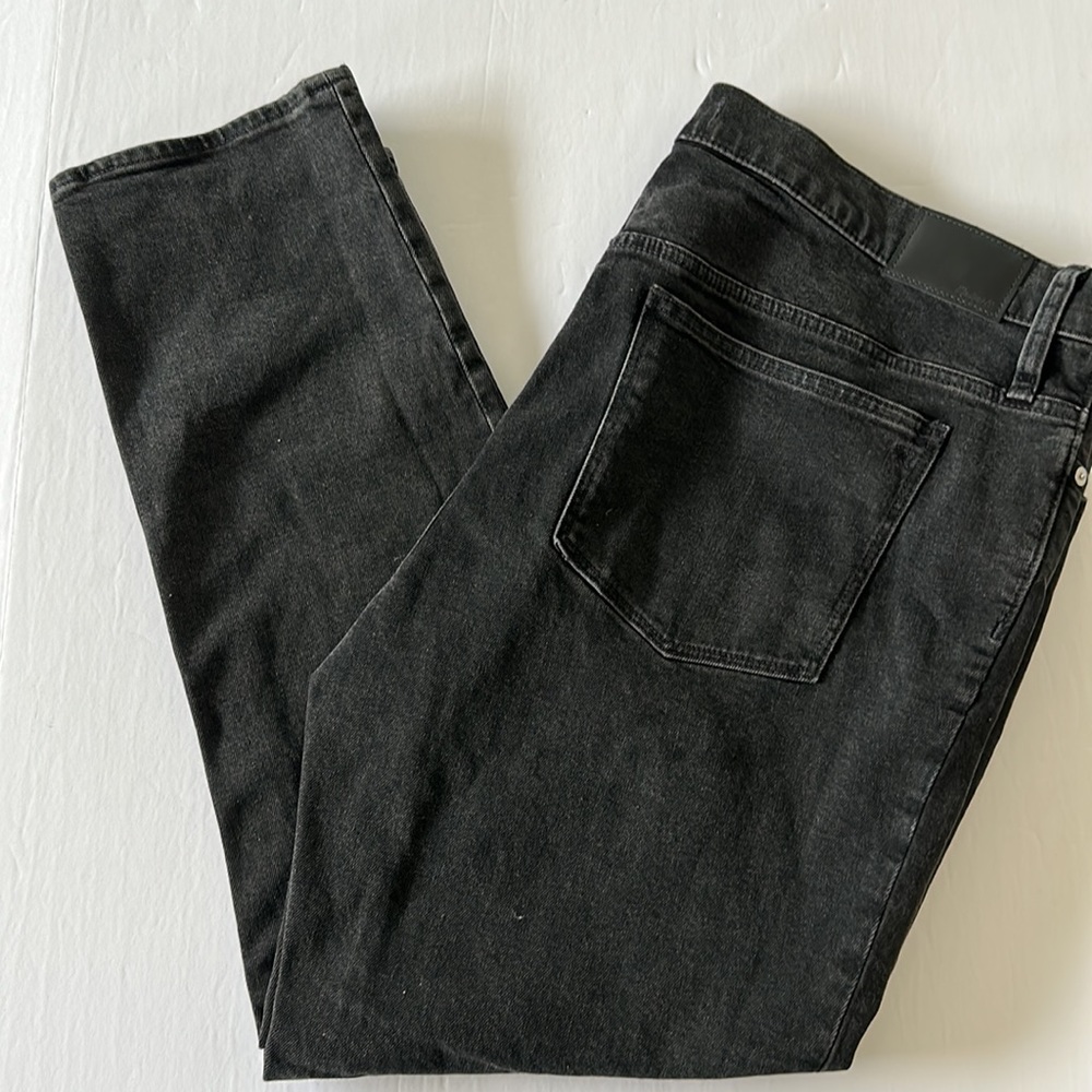 Madewell Tomboy Straight Jeans in Lunar Wash Size 33 NWT - Picture 10 of 15